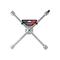 Ключ балонний хрестовий 17-19-21"-22 з 1/2" адаптером FORCEKRAFT FK-681B400