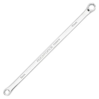 Ключ накидний екстра довгий 08x10мм ROCKFORCE RF-7600810