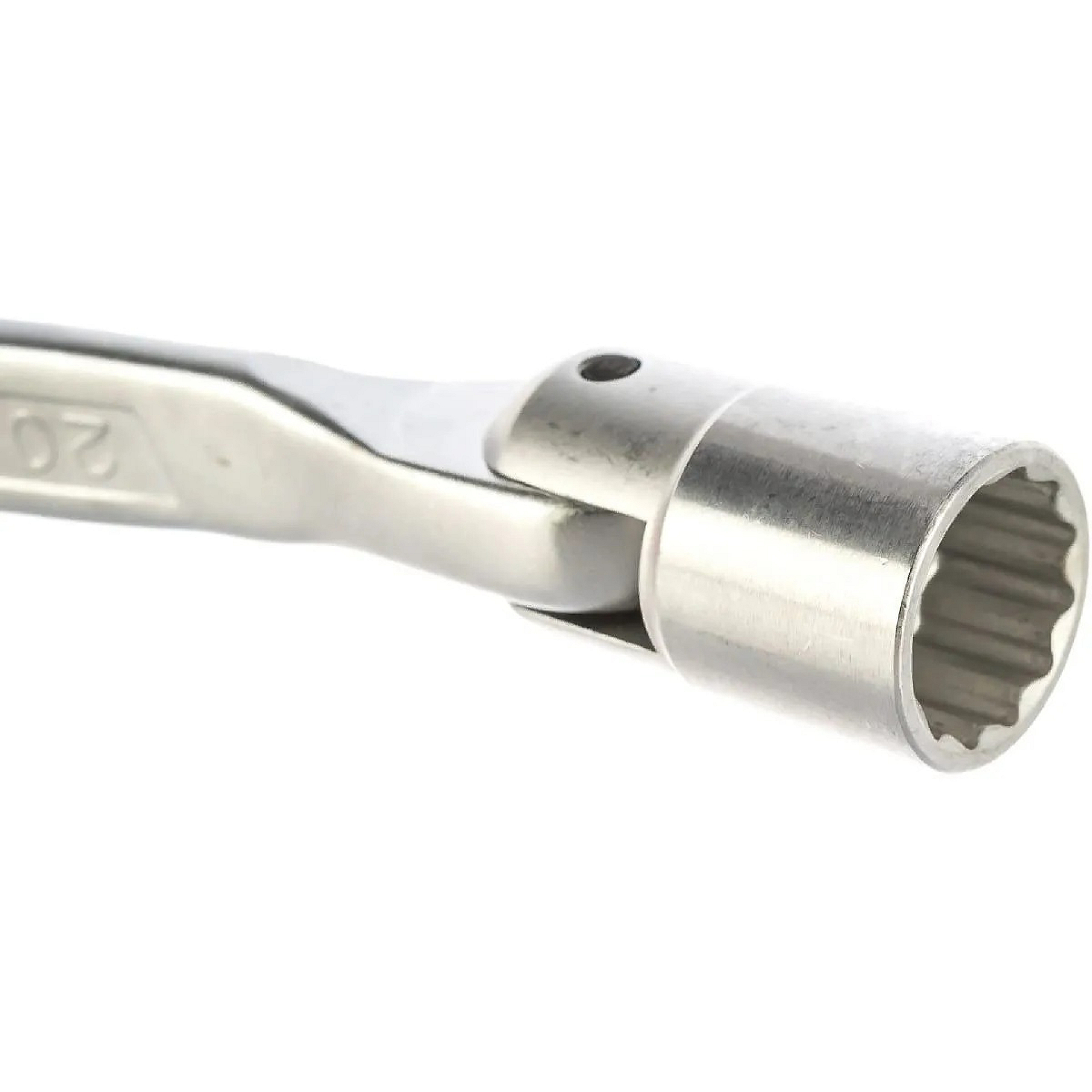 Ключ торцевой шарнирный двухсторонний 20х22мм ROCKFORCE RF-7522022