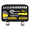 Набір інструментів 130 предметів 1/4" WMC TOOLS 20130