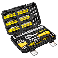 Набір інструментів 130 предметів 1/4" WMC TOOLS 20130