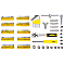 Набір інструментів 130 предметів 1/4" WMC TOOLS 20130