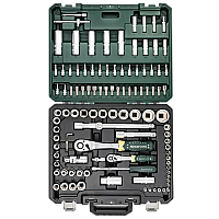 Набір інструментів 108пр. 1/4", 1/2" (6гр.) Rockforce RF-41082-5W