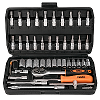 Набір інструментів 46пр. 1/4 "ISMA IS-2462-5