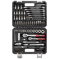 Набор инструментов 82пр. 1/4", 3/8" (6гр.) BaumAuto BM-4821-5DS