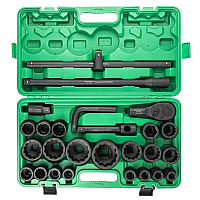 Набір ударних інструментів 26пр. 3/4" 1" (12гр.) (17-65мм) ROCKFORCE RF-68262-9MPB