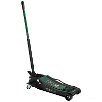 Домкрат 5т подкатной (96-595мм) с педалью Rockforce RF-T815011L