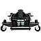 Домкрат 5т подкатной (96-595мм) с педалью Rockforce RF-T815011L