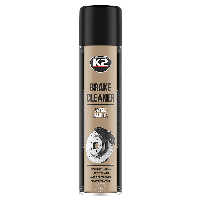 Очисник для гальмівної системи K2 Brake Cleaner аерозоль 600 мл (W105)
