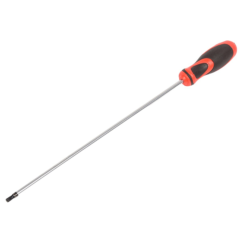 Отвертка TORX с отверстием Т27Hх300мм, на пластиковом держателе Forsage F-71630027
