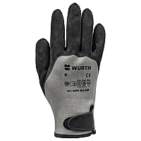 Рукавиці захисні утеплені WURTH Multifit Dry з покриттям. повне латекс, р. 9 (0899405609)