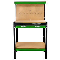 Верстат слюсарний металевий (800х400х1400мм) Rockforce RF-WT00301