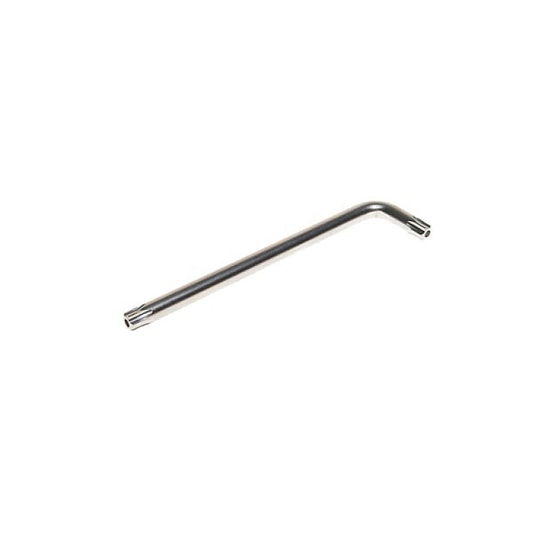 Ключ Г-подібний TORX екстра довгий T45H з отвором Forsage F-76745XL