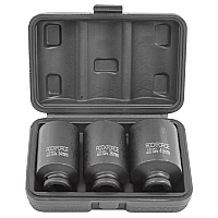 Головки ударные, набор 3пр., 1/2" (6гр.) Rockforce RF-4035-5MPB