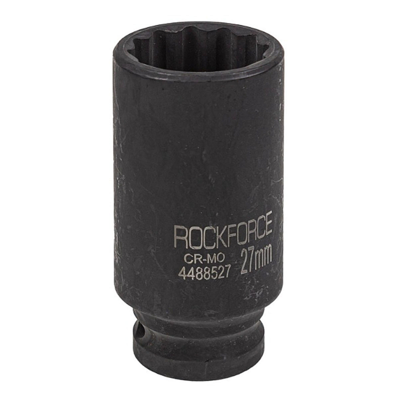 Головка ударна глибока 1/2", 27мм (12гр.) RockForce RF-4488527
